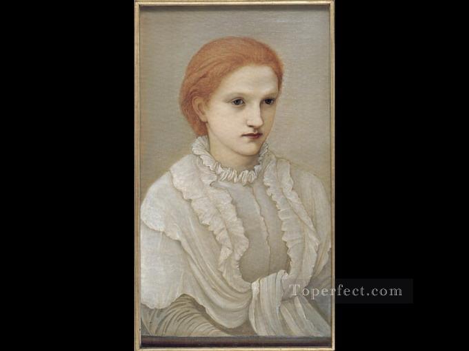 Lady Frances Balfour PreRaphaelite Sir Edward Burne Jones Oil Paintings